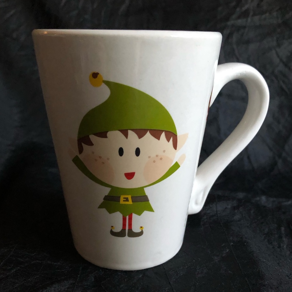 2011 California Pantry 12 oz Holiday Elf Mug - Microwave & Dishwasher Safe